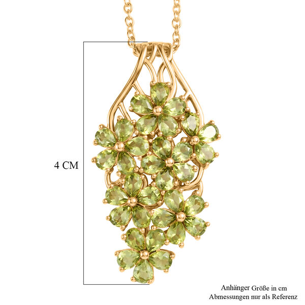 EVER TRUE Peridot Schmuckset ca. 50 cm ca. 5.87 ct image number 5