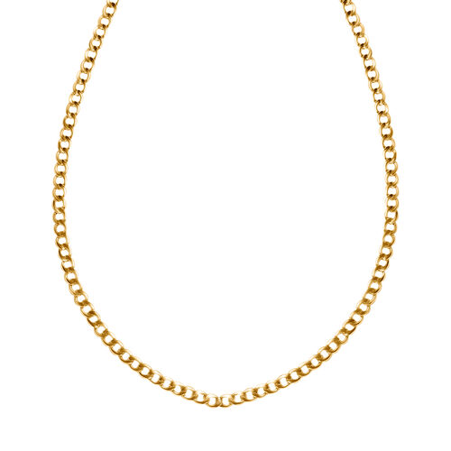 Miami Cuban Kette ca. 56 cm, 585 Gelbgold ca. 2,00g image number 0