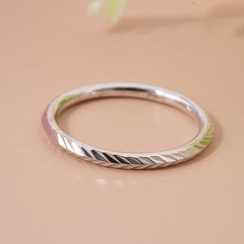 Bandring in 925 Silber