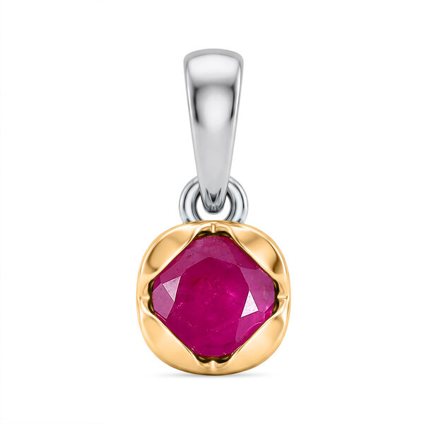 D'Joy afrikanischer Rubin zweifarbiges Schmuckset - 2,28 ct. image number 5