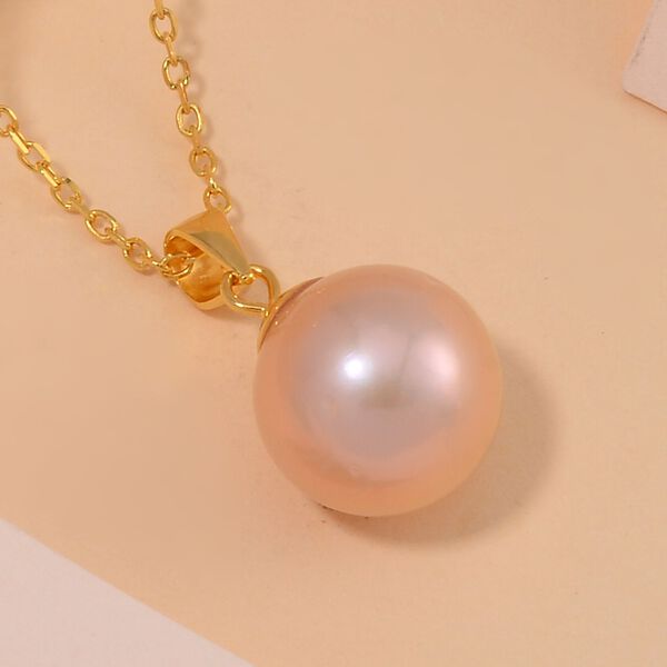 Edison Perle Anh&auml;nger mit Kette, t ca. 24,00 ct. image number 2