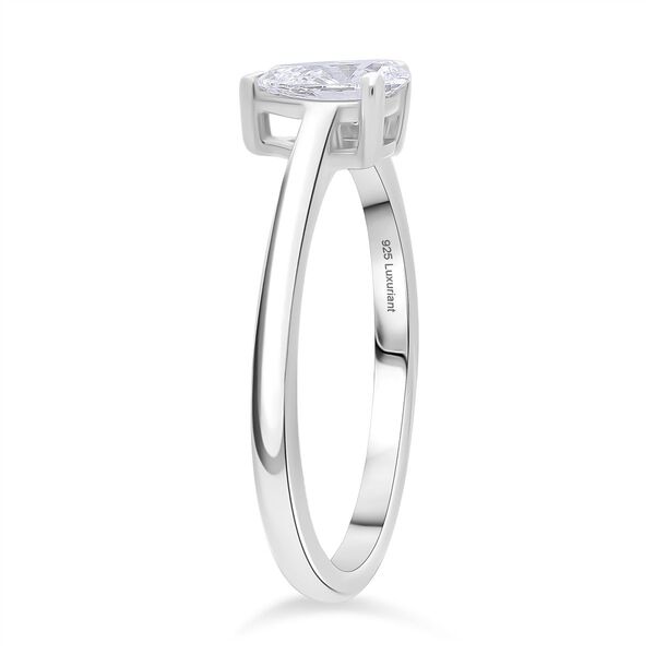 LUXURIANT VS-EF Labor Tropfen Diamant Ring - 0,50 ct. image number 4