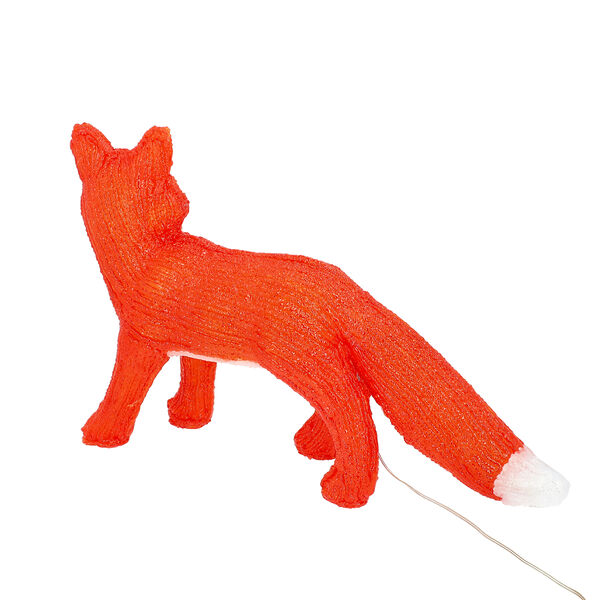 Dekorative Fuchslampe mit mehrfarbiger LED-Beleuchtung, 40x27 cm&nbsp; image number 2