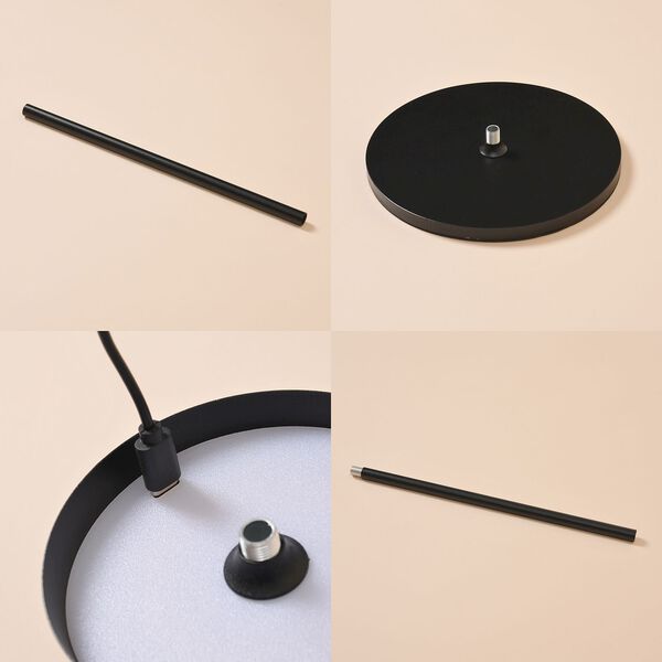 Kabellose Stehlampe mit Touch-Steuerung, Schwarz, 18x118 cm image number 8