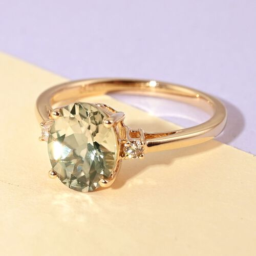 LUXORO AAA Turkizit und Diamant-Ring - 2,10 ct. image number 1