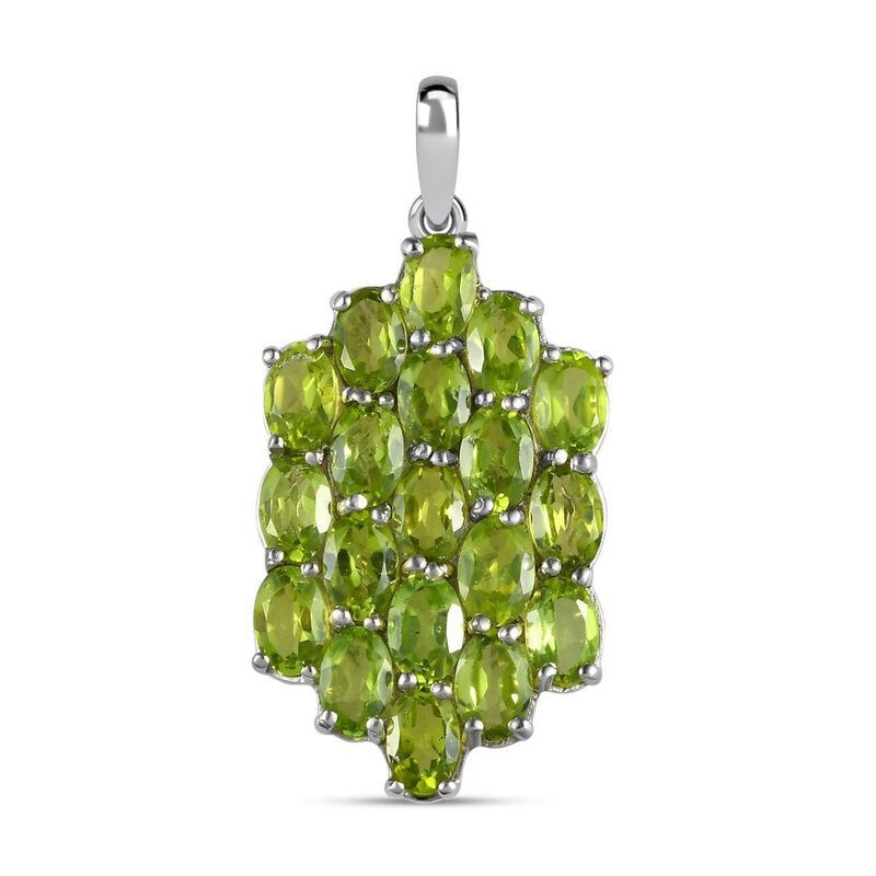Peridot Anhänger - 7,45 ct. image number 0
