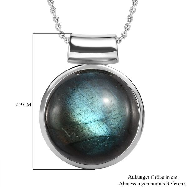 Labradorit Schmuckset Edelstahl ca. 20.00 ct image number 8