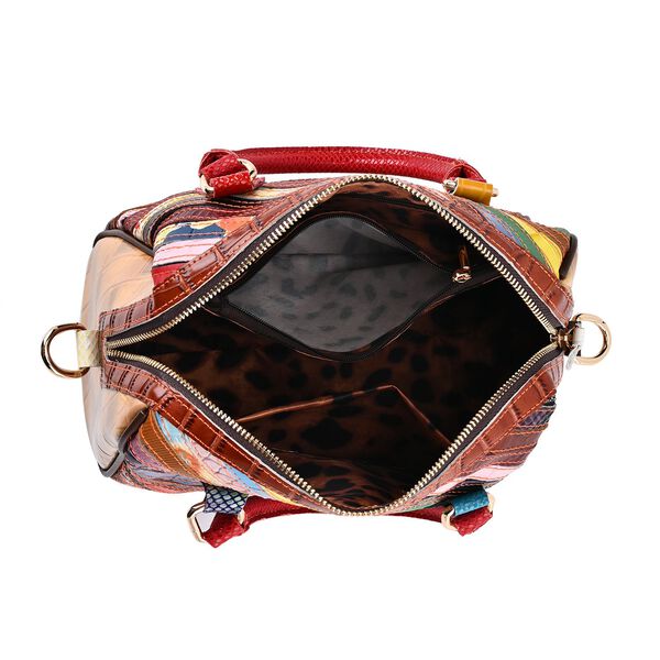 Chaos by Elsie- Crossbody Tasche aus echtem Leder mit RFID Schutz image number 6