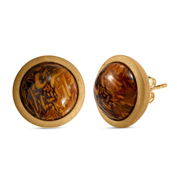 Skript Stein Ohrringe - 13 ct.