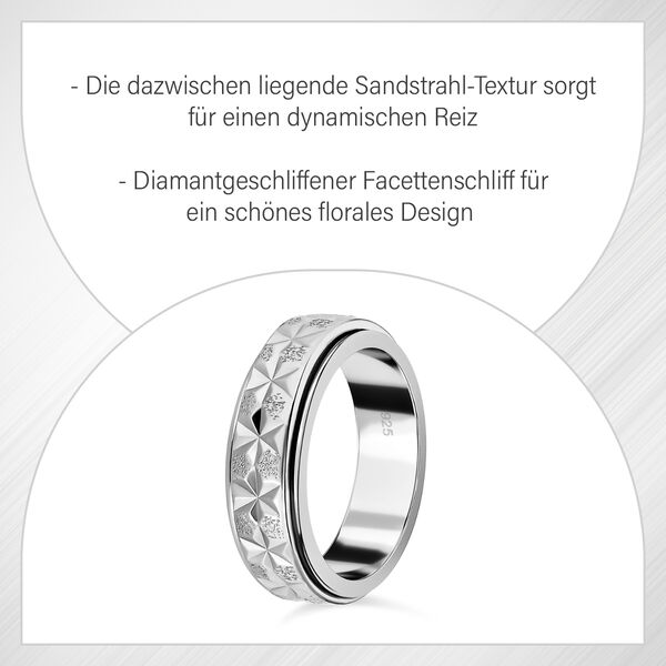 Floraler Anti-Stress-Spinning-Ring image number 4