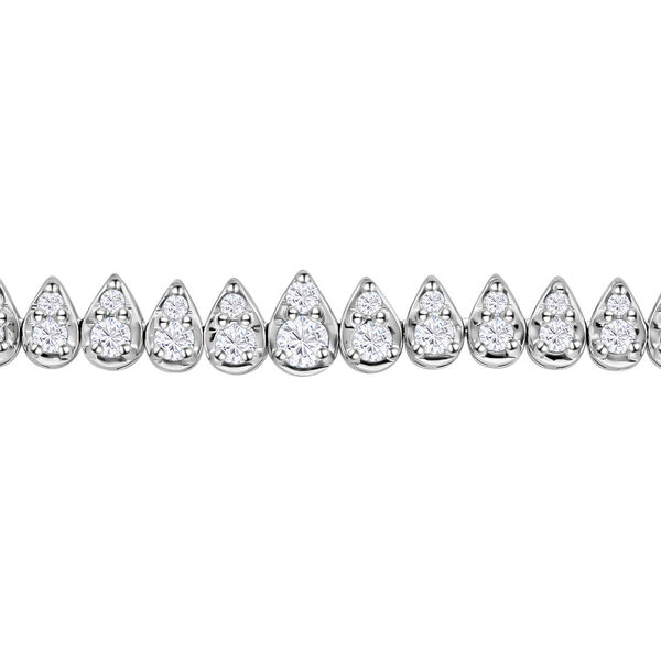 RHAPSODY - Diamant-Armband, IGI zertifiziert VS E-F, 19 cm - 3 ct. image number 4