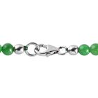 Grüne Jade-Halskette, 50 cm - 110 ct. image number 4