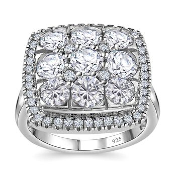 Moissanit Ring - 3,09 ct.