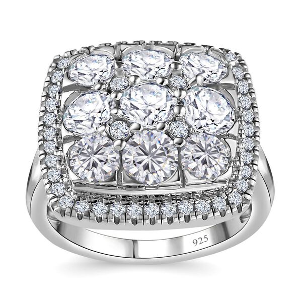 Moissanit Ring - 3,09 ct. image number 3