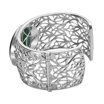 Gr&uuml;ner Aventurin-Armreif, 19cm - 63,26 ct.