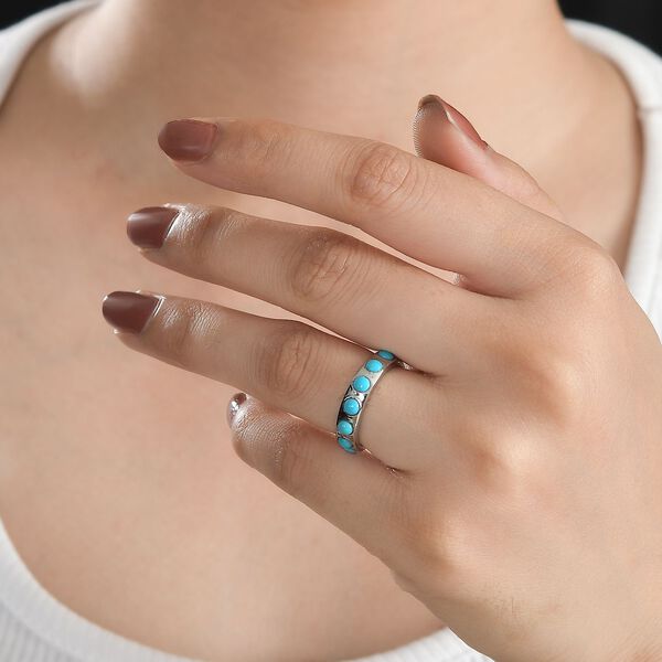 Sleeping Beauty Türkis Ring - 0,94 ct. image number 3