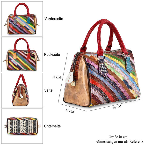 Chaos by Elsie- Crossbody Tasche aus echtem Leder mit RFID Schutz image number 5