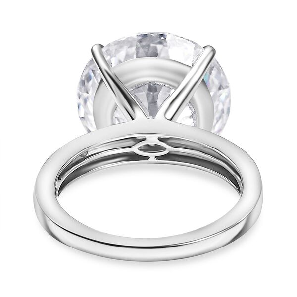 Moissanit Ring - 11,52 ct. image number 6