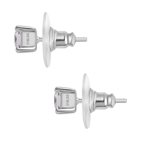 Wei&szlig;es Zirkonia-Schmuckset image number 8