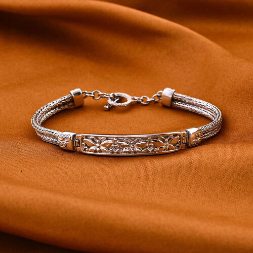Royal Bali Kollektion- Schmetterlings-Armband image number 1