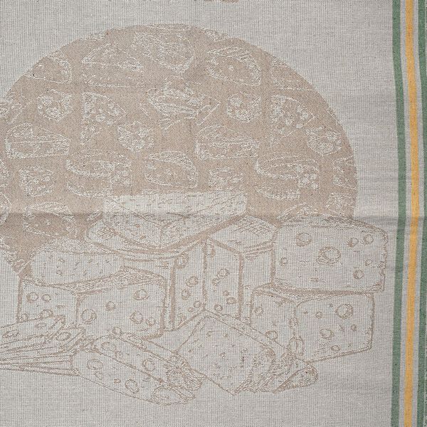 LIVMORE Set aus 3 Jacquard K&uuml;chenhandt&uuml;chern, 50 x 70 cm, Schwarz image number 9