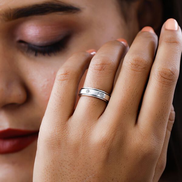 7 Chakra Anti-Stress Spinning Ring image number 3