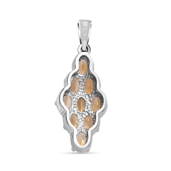 Citrin Anh&auml;nger - 4,06 ct. image number 5