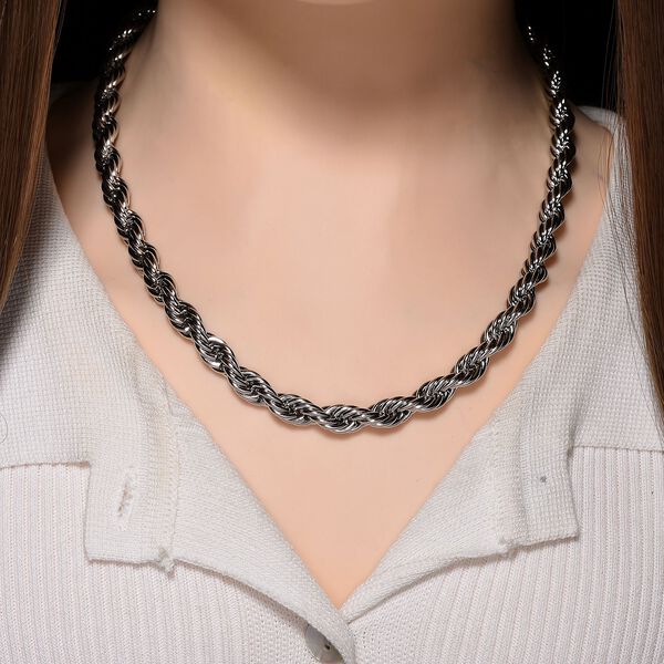 316L Edelstahl Halskette ca. 45 cm ca. 67,30g image number 2