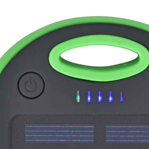 Solarbetriebene Powerbank mit USB Anschluss, Gr&uuml;n image number 7