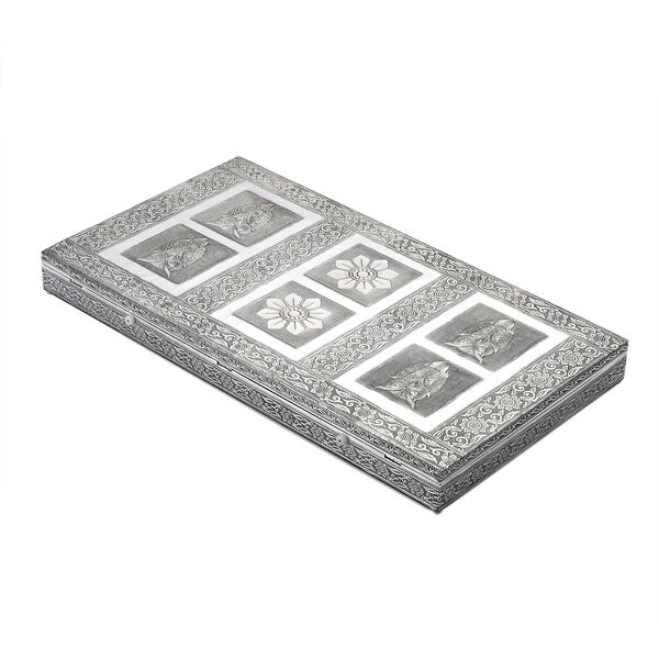 Schmuckaufbewahrungsbox im Vintage-Look, Eulen-Prägung image number 5