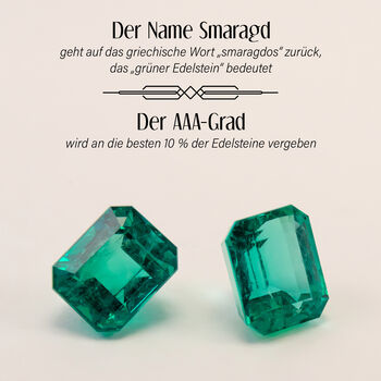 AAA Kagem sambischer Smaragd und Diamant-Ring in 585 Gelbgold - 1,56 ct.