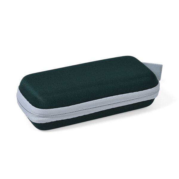 UV-Schutz Regenschirm, 91x50cm, inklusive Aufbewahrungstasche, Dunkelgr&uuml;n mit Blumen image number 6