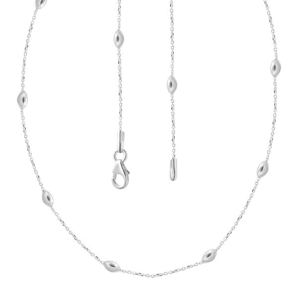 925 Silber Halskette, ca. 45 cm image number 5