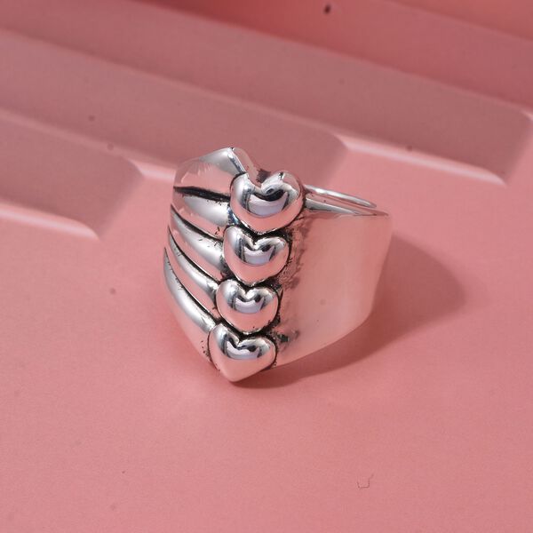 925 Silber Ring (Größe 17.00) ca. 5,25g image number 1