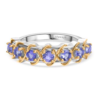 D&rsquo;Joy zweifarbiger Tansanit Ring - 0,71 ct.