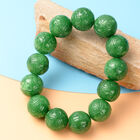 Grünes Jade-Armband, 17 cm - 498,75 ct. image number 1