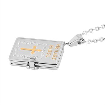 Heiliger Bibel-Anh&auml;nger mit 60+10cm Kette