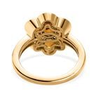 AA Madeira Citrin floraler Ring - 1,60 ct. image number 5