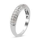 Diamant Ring 925 Silber Platin-Überzug image number 3