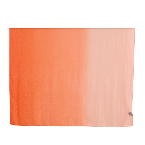 LA MAREY Signature Seidenschal aus 100% Maulbeerseide, 110 x 180 cm, Orange image number 6