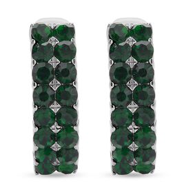 Grüne Kristall-Ohrringe - 10 ct.