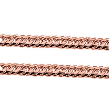 Doppeltes Panzer-Kettenarmband, 19 cm