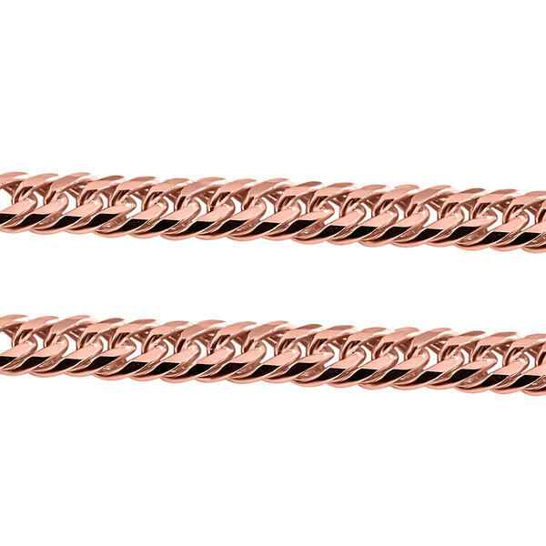 Doppeltes Panzer-Kettenarmband, 19 cm image number 1