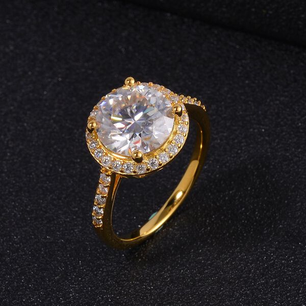 Moissanit Ring - 4,28 ct. image number 2
