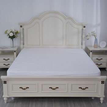 SERENITY NIGHT - Bambus-Matratzenschoner, antibakteriell, wasserdicht, 160x200 cm