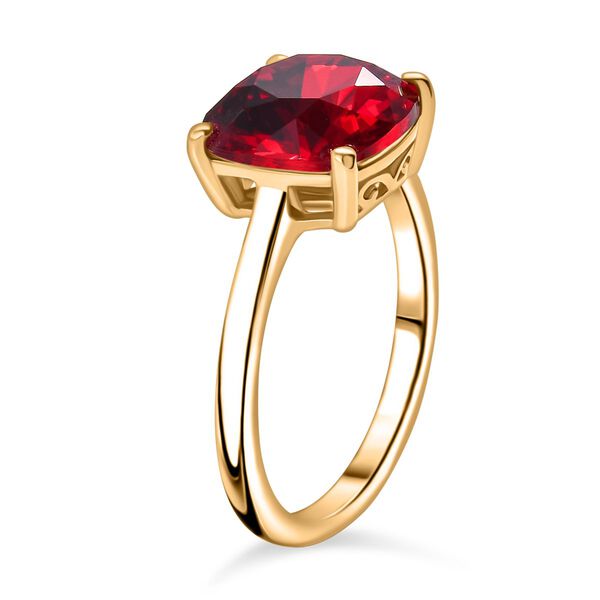 J Francis gefertigt mit SWAROVSKI- Scarlet Swarvoski Kristall Ring image number 5