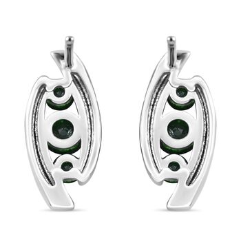 Gr&uuml;ne Zirkonia-Ohrringe - 2,23 ct.