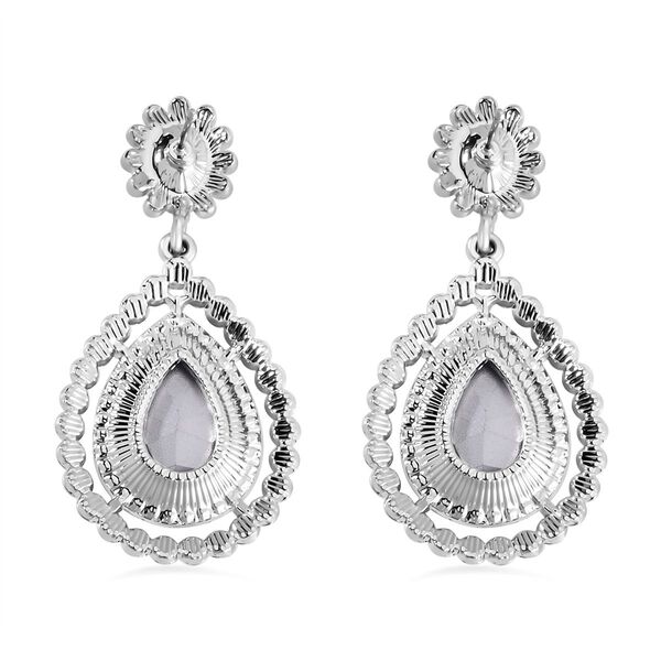 Mehrfarbiger Kristall Schmuckset  Legierung image number 8