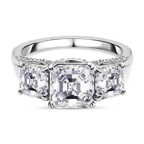 Moissanit Ring - 4,68 ct. image number 0