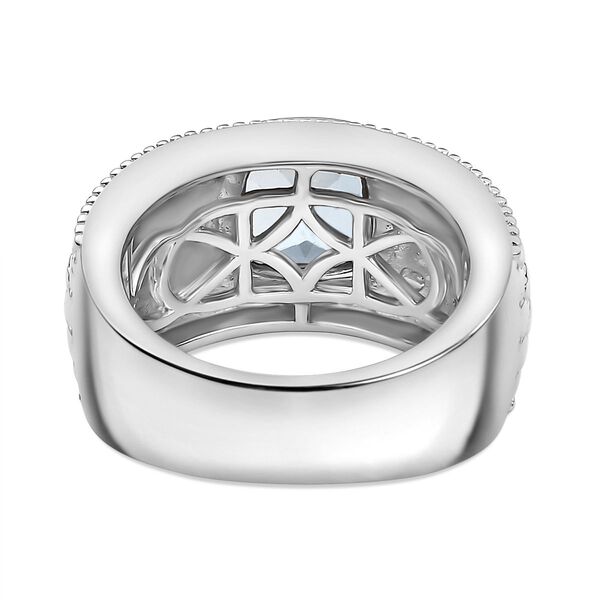 Himmelblauer Topas-Ring in Silberton - 2,68 ct. image number 6